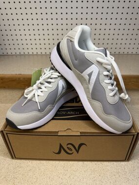 AOV Arch Support Women’s Running Shoes Size 8 Lightweight Walking Sneakers New